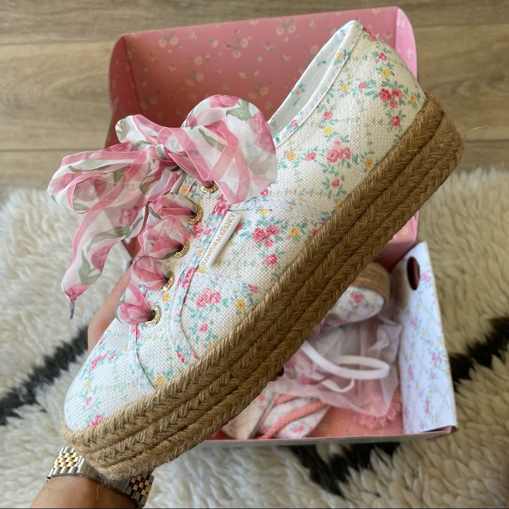Superga x Love Shack Fancy platform sneakers
